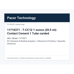 11710371 - T-CC12 1 ounce (29.5 ml) Contact Cement 1 Tube carded