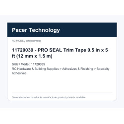 11720039 - PRO SEAL Trim Tape 0.5 in x 5 ft (12 mm x 1.5 m)