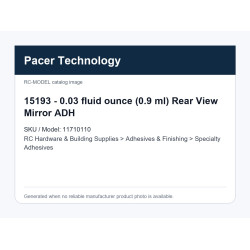 15193 - 0.03 fluid ounce (0.9 ml) Rear View Mirror ADH