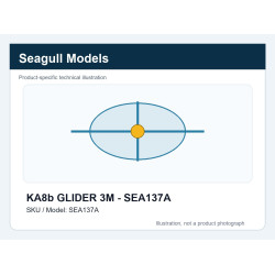 KA8b GLIDER 3M - SEA137A