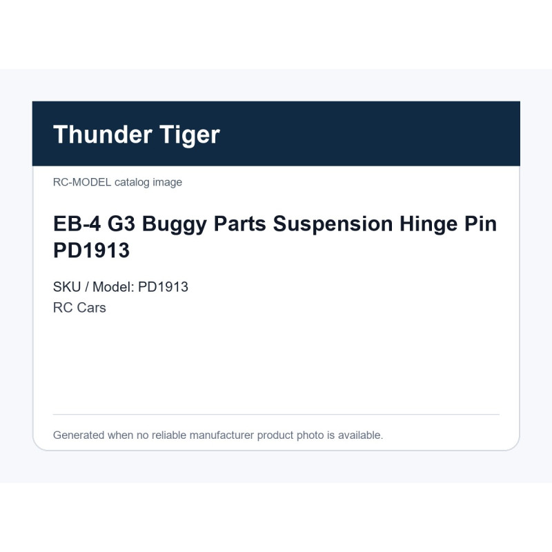 EB-4 G3 Buggy Parts Suspension Hinge Pin PD1913 | רכבי RC EB-4 G3 Buggy Parts Suspension Hinge Pin PD1913 | רכבי RC