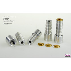 Spacer bolts for electric drives and combustion engines