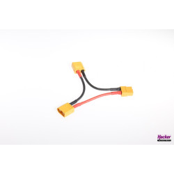 Adapter cable XT60 2x battery serial