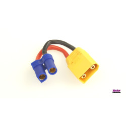 Adapter cable XT90 plug to EC5 socket