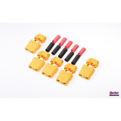 XT90 connector, socket 5 pieces