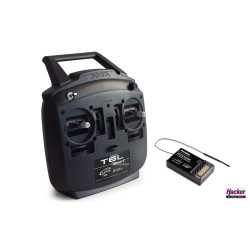 Hand-held transmitter set T6L Sport Mode 2 with 6-channel receiver