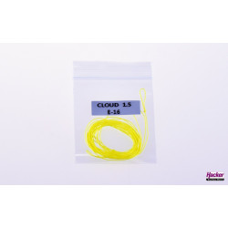 Para-RC replacement lines Cloud 1.5 - brake/steering line yellow (2 pieces)