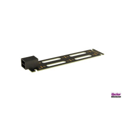 »click« connect Battery mounting PCB 2x 2S (Dual Power Supply) 18650