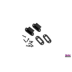 Installation frame for XT60 plugs and sockets
