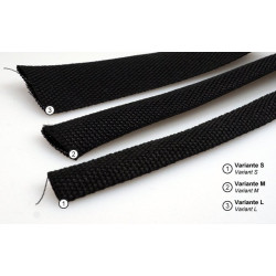 Fabric heat shrink tubing L 10mm-20mm, 2 metres