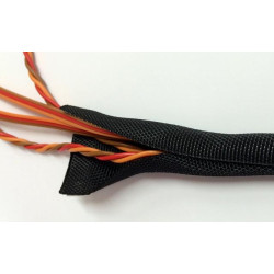 Self closing fabric tube 9mm, 5 meters