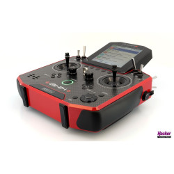 handheld transmitter DS-24 II Carbon Line Ruby Lacquer