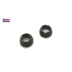 DS-14/16/24 - Black nuts for upper switches - Case Transmitter (2pcs)