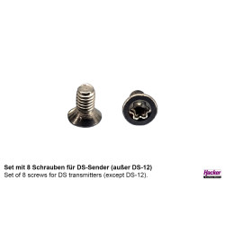 Screws of the Back Cover for DS14/16/24-Tx (8pcs.)