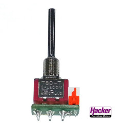 Switch spring-loaded 3-position DC Tx DUPLEX 2,4EX