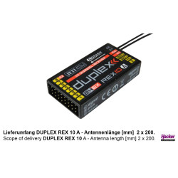 DUPLEX 2.4EX Receiver REX 10 Assist