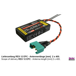 DUPLEX 2.4EX Receiver REX 12 EPC Assist
