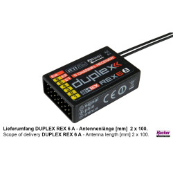 DUPLEX 2.4EX Receiver REX 6 Assist