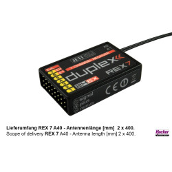 DUPLEX 2.4EX Receiver REX 7 A40