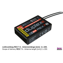 DUPLEX 2.4EX Receiver REX 7 Assist