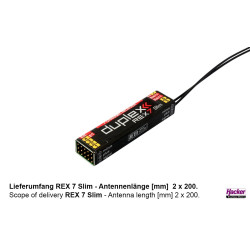 DUPLEX 2.4EX Receiver REX 7 Slim