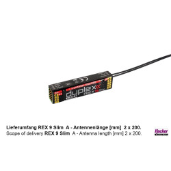 DUPLEX 2.4EX Receiver REX 9 Slim Assist
