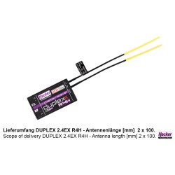 DUPLEX 2.4EX Receiver R4H