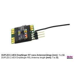 DUPLEX 2.4EX Receiver R7 nano