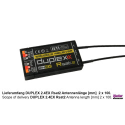 DUPLEX 2.4EX Satellite receiver Rsat 2