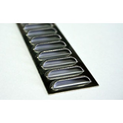 Ventilation louvres 95x25mm (2 pcs.)