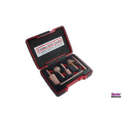KIT of 6 different Large Rotary burrs, 6mm shaft / arbor in Coarse Grit.