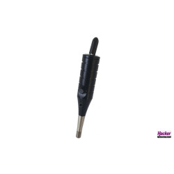 Stick switch with 3 position switch and push button (black)