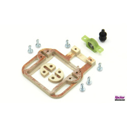 Servo mounting frame CHASERVO DS09, ball bearing right