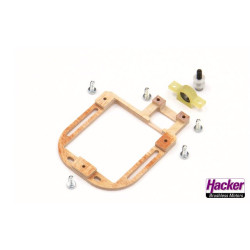 Servo mounting frame DITEX EL0512W, ball bearing right