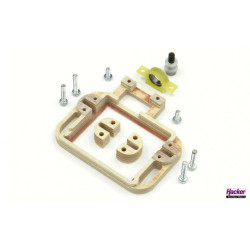 Servo mounting frame DITEX EL0808M, ball bearing left
