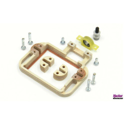 Servo mounting frame DITEX EL0808M, ball bearing right
