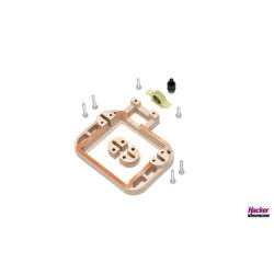Servo mounting frame Savöx SB-2290SG, ball bearing left