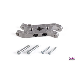 Offset clamping middle part