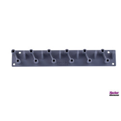 Cable organiser 4mm / Universal grey