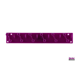 Cable organiser 4mm / Universal purple