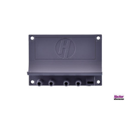 Cable organiser 4mm magnetic grey