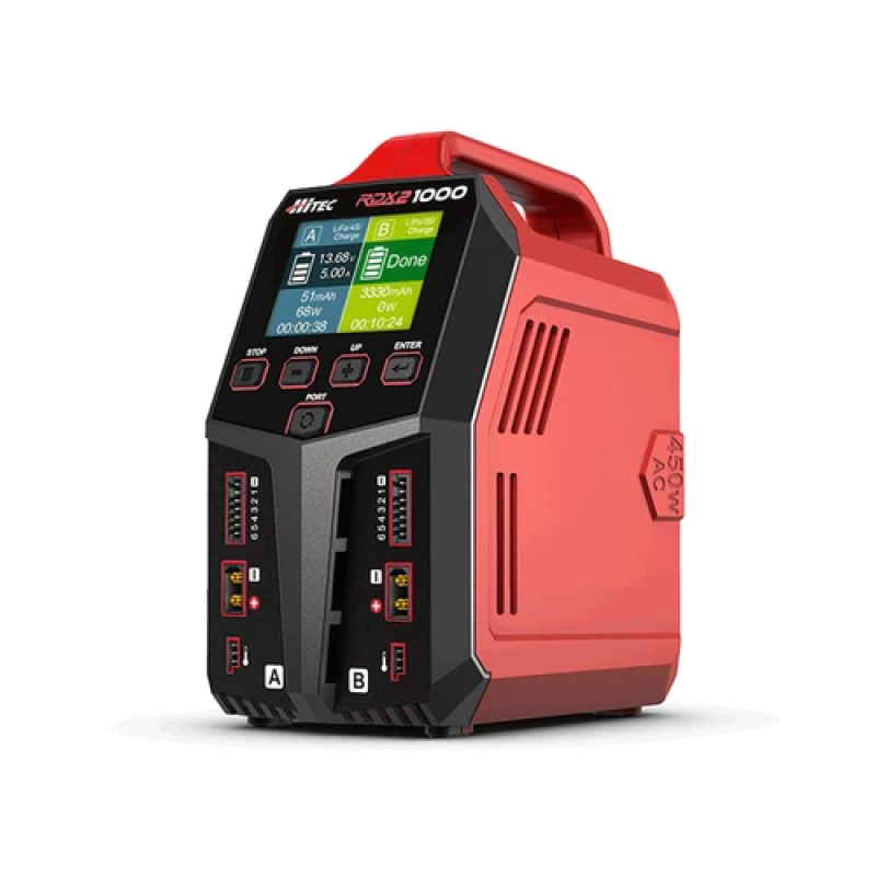 High-Power RDX2 1000 Two Port 1000W DC 450W | Hitec RCD | Hitec Radio Control | משדרים High-Power RDX2 1000 Two Port 1000W DC 450W | Hitec RCD | Hitec Radio Control | משדרים
