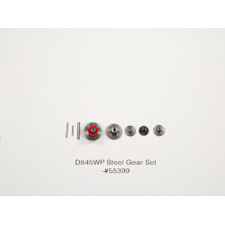 Hitec D845WP STEEL GEAR SET | חלפי סרווים