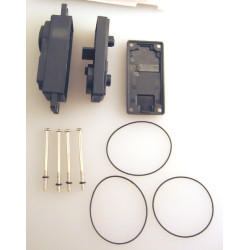 Hitec HS(C)-5955/5996/5997/5998/7955/7954 CASE SET (W/O HEAT SINK) | חלפי סרווים