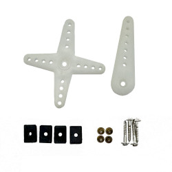 Hitec MEGA HORN & HARDWARE SET (HS-805BB+/805MG/5805MG) | חלפי סרווים