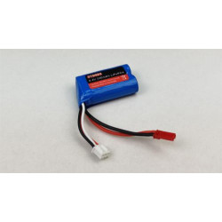 【Item No.:810606】6.4V 320mAh LiFePo4 Battery with balance charging plug | סוללות ומטענים