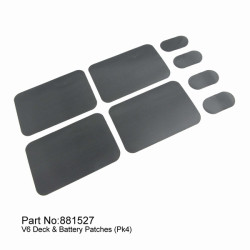 【Item No.:881527】V6 Deck & Battery Patches (Pk4) | סוללות ומטענים