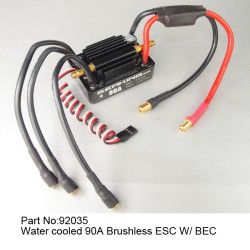 【Item No.:92035】Water cooled 90A Brushless ESC W/ BEC | בקרי מהירות ESC