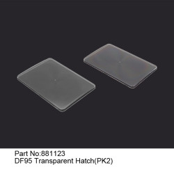 【Item No.:881123】DF95 Transparent Hatch(PK2) | מרצ'נדייז