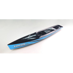 【Item No.:881236】Focus V3 hull with Blue decals and painting | מרצ'נדייז